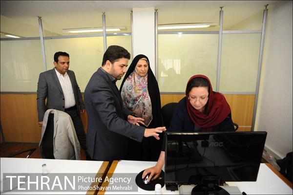 حضور زهرا نژاد بهرام در مرکز ارتباطات شهرداری تهران 29