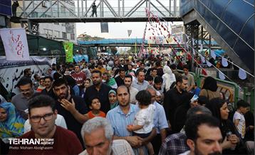 مهمانی ۱۰ کیلومتری عید غدیر در تهران - 3 33