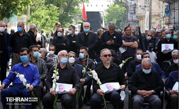 مراسم تشییع و تدفین شهدای گمنام در منطقه ۳ تهران  6