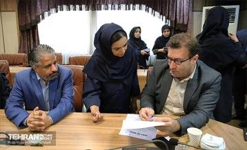 بازدید مدیرکل سرمایه انسانی از مرکز ارتباطات و امور بین‌الملل  12