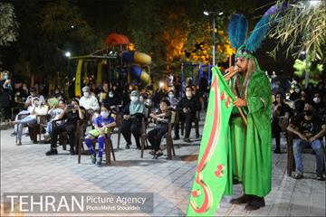 برگزاری اعزای حسینی در بوستان قصر منطقه هفت 21