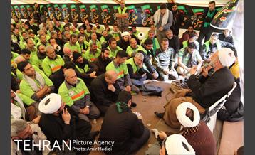 حضور شهردار تهران در جمع خدام الحسین 14