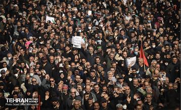 مراسم تشییع پیکرهای ۱۰۰ شهید گمنام 51