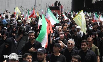 تشییع شهدای اقتدار ملی در تهران - 3  19