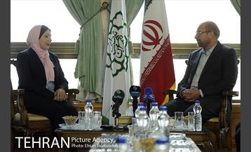 دیدار شهردار بغداد با دکتر قالیباف 3