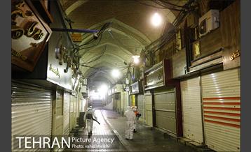 ضد عفونی و پاکسازی بازار تهران 21