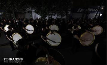 عزاداری شب تاسوعای حسینی در میدان منیریه 8