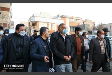 بازدید شهردار تهران از منطقه 17