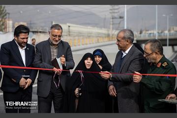آیین بهره‌برداری از زیرگذر کوهک 3