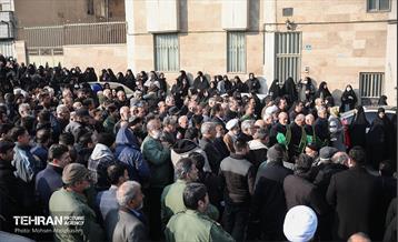 تشییع پیکر شهید مدافع حرم سعید علیدادی 40