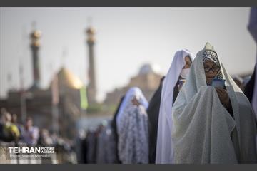 اقامه نماز عید سعید فطر در حرم عبدالعظیم الحسنی (ع) 55