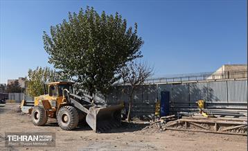 بازدید عضو شورا از پروژه‌های عمرانی شهری 5