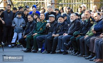 عزاداری شهادت حضرت فاطمه(س) در منطقه 17 6