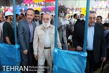 بازدید رییس شورای اسلامی شهر تهران و مدیر عامل سازمان میادین شهرداری تهران از مراکز عرضه بهداشتی دام 14