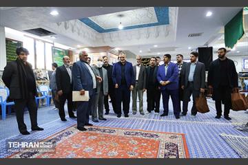 حضور شهردار تهران در بیت الزهرا (س) کرمان 7