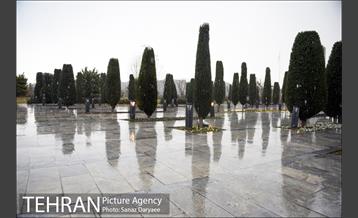 بارش باران در منطقه گردشگری عباس آباد 4