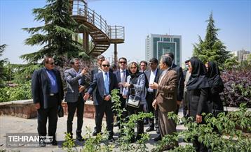 بازدید وزیر فرهنگ جمهوری آذربایجان از اراضی عباس آباد 13