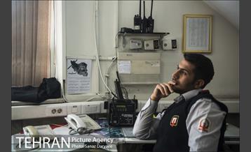 ایستگاه آتش نشانی امام حسین(ع) در سوگ شهید بهنام میرزاخانی‎ 6