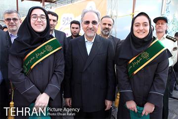 آیین انتخابات شهردار مدرسه با حضور دکتر نجفی 1
