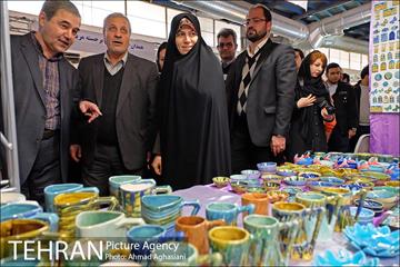 افتتاح بیست وهفتمین نمایشگاه ملی صنایع دستی 11