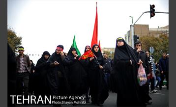 پیاده روی اربعین حسینی شهر تهران -3 19