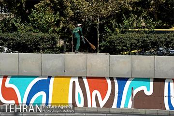 پل غیر همسطح بزرگراه شهید چمران (پل شهید نوروزی) 12