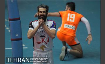 دیدار تیم های والیبال پیکان تهران و سایپا تهران