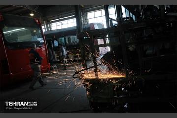 به وقت خدمت؛ بازآمادسازی اتوبوس‌های شهری تهران 7