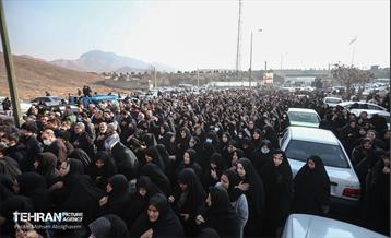 تشییع پیکر شهید مدافع حرم سعید علیدادی 34