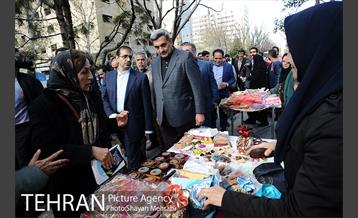 بازدید شهردار تهران از نوروزگاه بلوار کشاورز 16