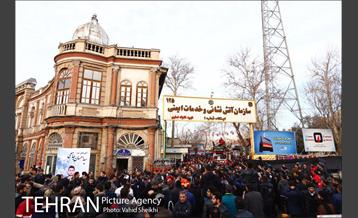 تشییع پیکر شهید آتش نشان سید احسان جامعی 40