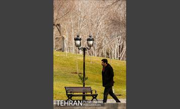 پارک ملت دریک روز زمستانی 2