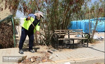 خدمات نیروهای پاکبان شهر تهران در اربعین حسینی 19