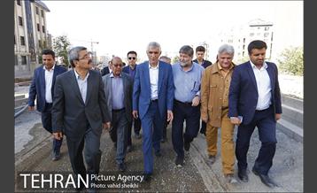 بازدید شهردار تهران از پروژه های عمرانی شهر تهران 22