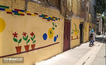 کوچه های رنگی منطقه پانزده 3
