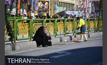 خدمات رسانی شهرداری تهران در راهپیمایی 22 بهمن 11