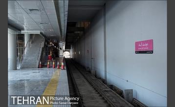 بازدید شهردار تهران از پایانه خط 6 مترو تهران -3 12