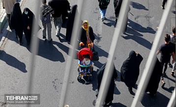 حضور کودکان در مراسم پیاده روی جاماندگان اربعین حسینی(ع) 11