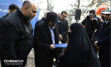 ایین آغاز بوستان بانوان منطقه 13و 21