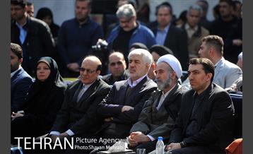 احیای درختان خیابان  ولیعصر( عج) با حضور شهردار تهران  8