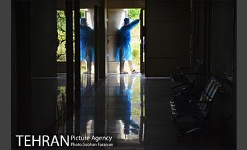 بخش بیماران کرونایی بیمارستان بعثت 19