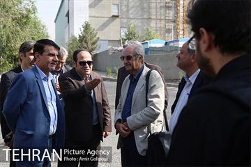 بازدید سید آرش حسینی میلانی از پارک جنگلی چیتگر 1
