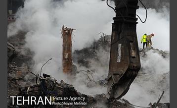 ششمین روز آواربرداری ساختمان پلاسکو -2 16