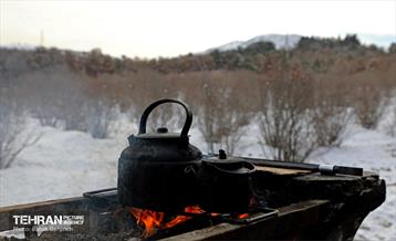 روز برفی در منطقه 13 2