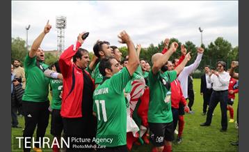 قهرمانی تیم فوتبال هنرمندان در جام جهانی 17