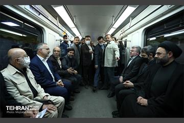 افتتاح بزرگ‌ترین پایانه زیرزمینی قطارهای شهری در کشور