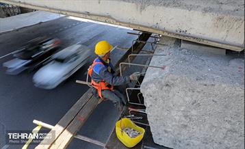 بهسازی لرزه ای پل یادگار امام(ره) - مرزداران 2