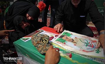 مراسم تشییع پیکر مطهر سرباز شهید ماهان ستاره 28