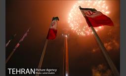 جشن نور نیمه شعبان در برج میلاد تهران 6