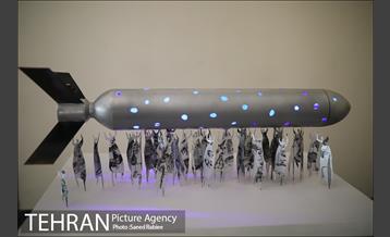 نمایشگاه آثار حجم و مجسمه یادبود هفده هزار زن شهید، جانباز و آزاده 19